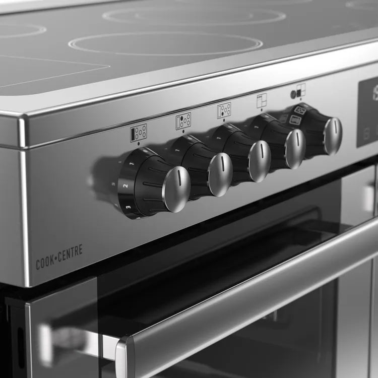 Belling CC110E STA Cookcentre 110cm Ceramic Range Cooker - Stainless Steel