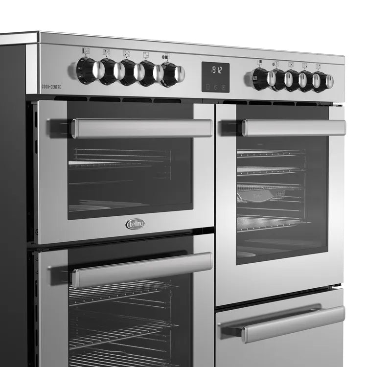 Belling CC110E STA Cookcentre 110cm Ceramic Range Cooker - Stainless Steel