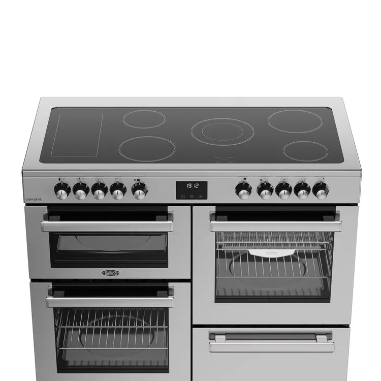 Belling CC110E STA Cookcentre 110cm Ceramic Range Cooker - Stainless Steel