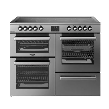 Belling CC110E STA Cookcentre 110cm Ceramic Range Cooker - Stainless Steel