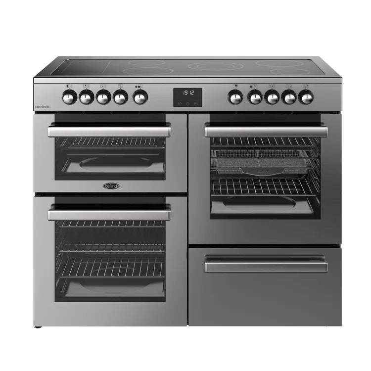 Belling CC110E STA Cookcentre 110cm Ceramic Range Cooker - Stainless Steel