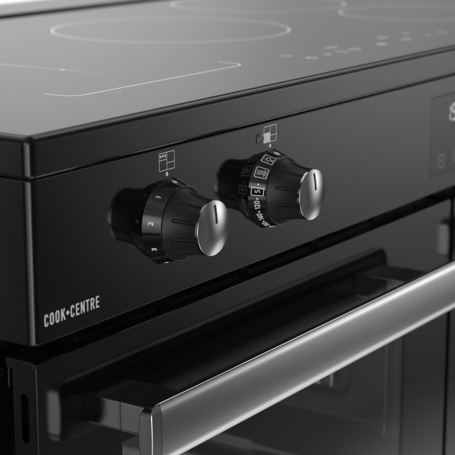 Belling CC110EIBLK Cookcentre 110cm Induction Range Cooker - Black