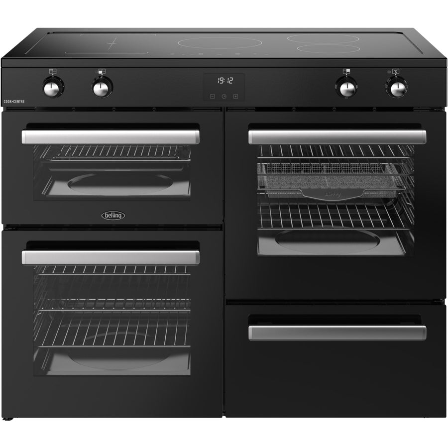 Belling CC110EIBLK Cookcentre 110cm Induction Range Cooker - Black