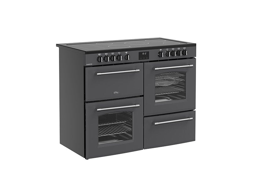 Belling Farmhouse FH110EANT 110cm Electric Ceramic Range Cooker-Anthracite [#1834]