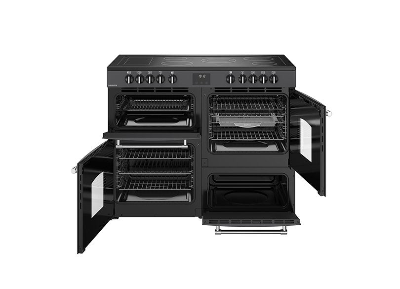Belling Farmhouse FH110EANT 110cm Electric Ceramic Range Cooker-Anthracite [#1834]
