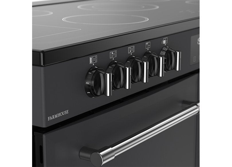 Belling Farmhouse FH110EANT 110cm Electric Ceramic Range Cooker-Anthracite [#1834]