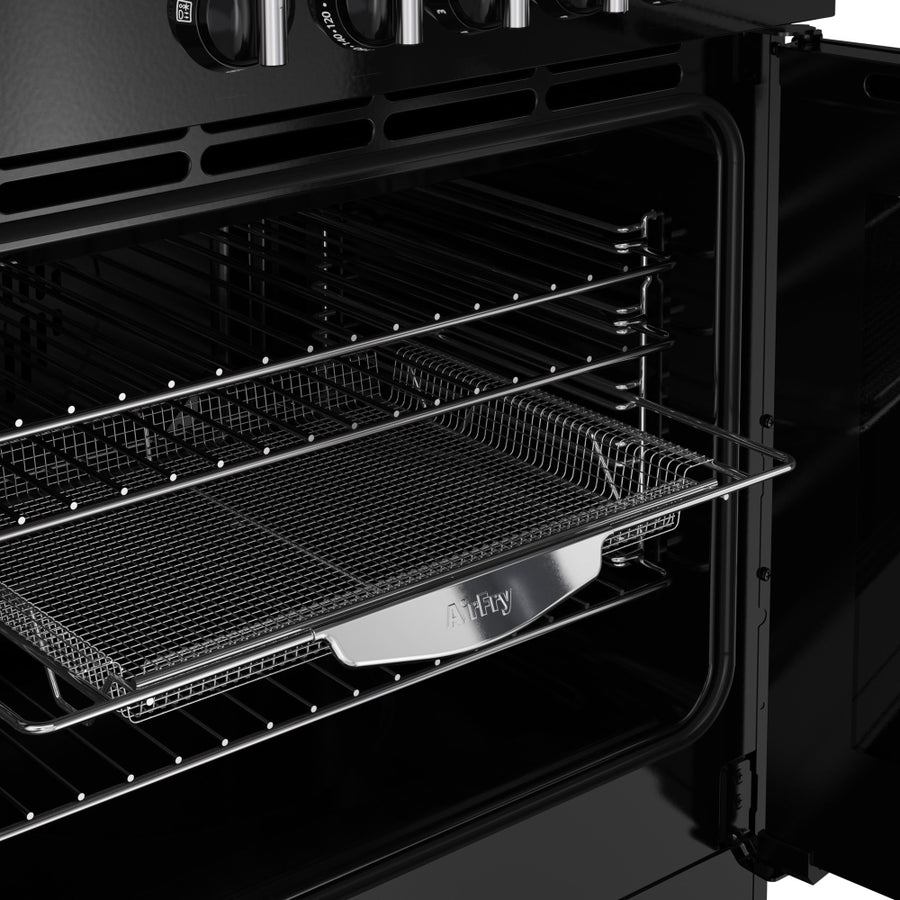 Belling Farmhouse FH110EBK 110cm Electric Ceramic Range Cooker-Black