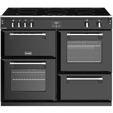 Stoves Richmond RCHS1100EiBK 110cm Electric Induction Range Cooker - Black #44475