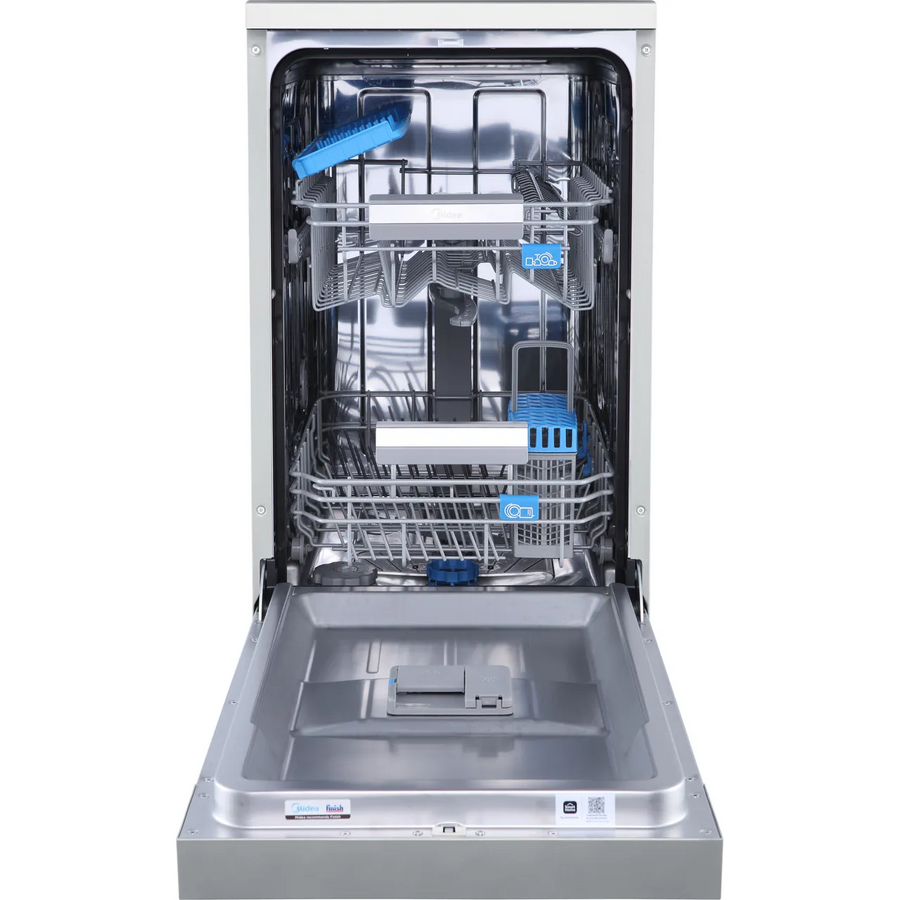 Midea MDWEF1034CS Slimline 10 Place Dishwasher 45cm – Silver