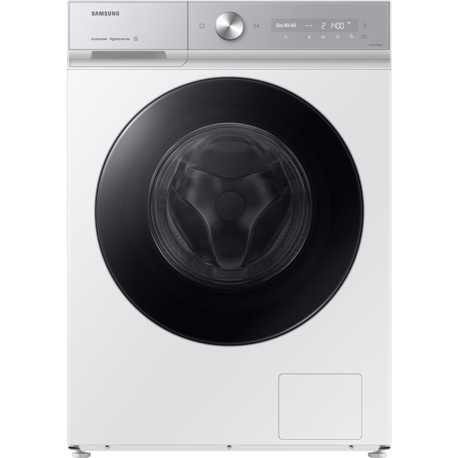 Samsung WW90DB8U95GHU1 Series 8 AI 9kg 1400rpm Washing Machine - White [Free 5-year parts & labour guarantee]
