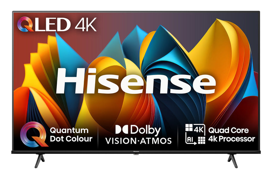 Hisense 50E7NQTUK 50'' QLED HDR UHD 4K Smart TV - [Free 5-Year Guarantee]