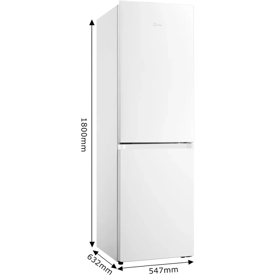 Midea MDRB379FGD01 Total No Frost 60/40 fridge freezer - White