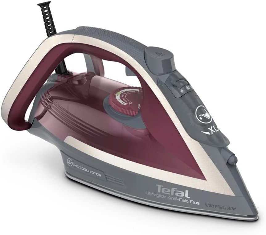 Tefal FV5872 Ultraglide Steam Iron - Grey & Purple