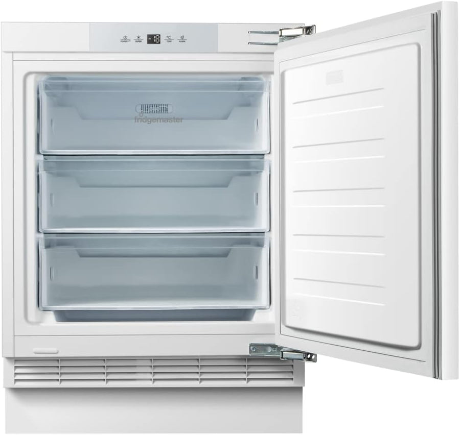 Fridgemaster MBUZ6097MF Integrated Under Counter Freezer