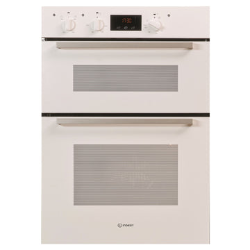 Indesit IDD6340WH Built In Double Oven - White