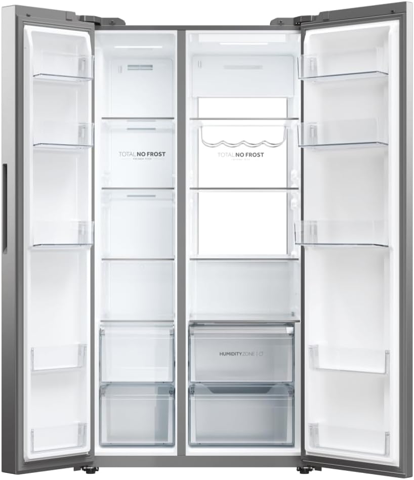 Haier HSW79F18ANMM Series 7 American style fridge freezer - A Rated