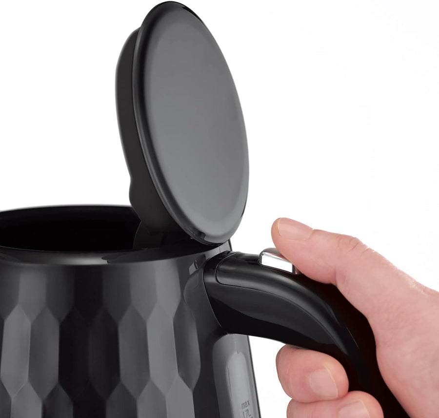 Russell Hobbs 26051 Honeycomb Black Kettle