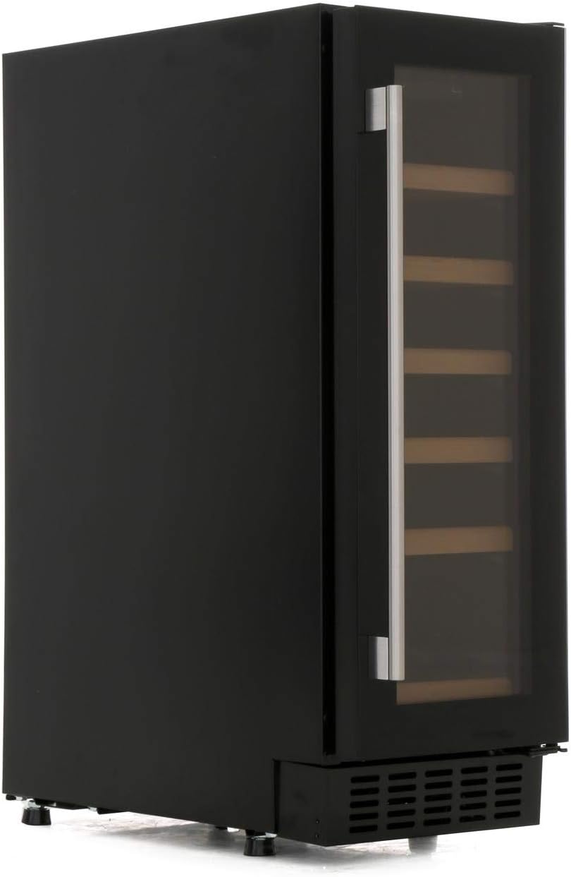 Amica AWC300BL 30cm Freestanding Wine Cooler - Black