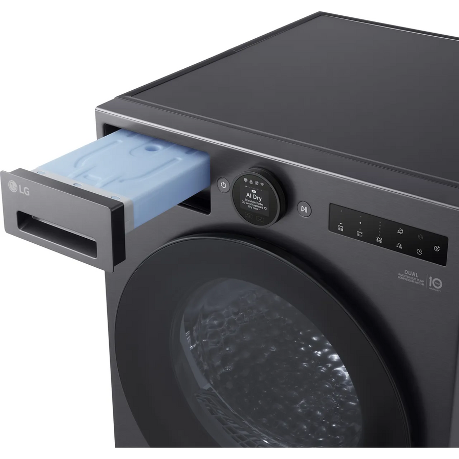 LG RHX7009TBB 9kg Dual Inverter™ Heat Pump Dryer - Black