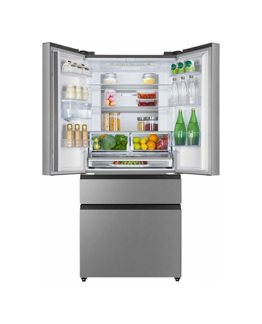 Hisense RF540N4WIE PureFlat Fridge Freezer - Stainless Steel