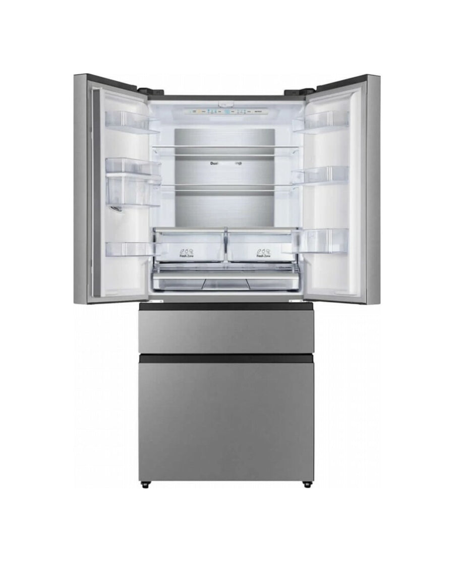 Hisense RF540N4WIE PureFlat Fridge Freezer - Stainless Steel