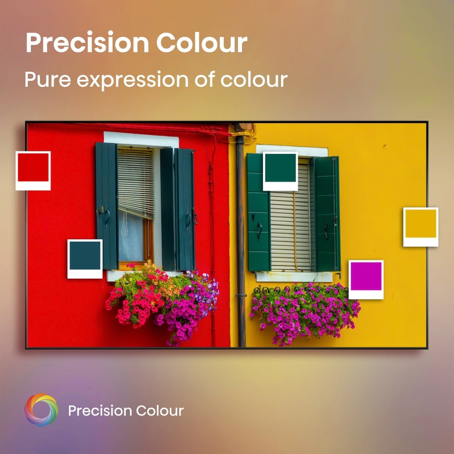 Hisense 55E6QTUK 55'' 4K UHD HDR LED TV with Freely