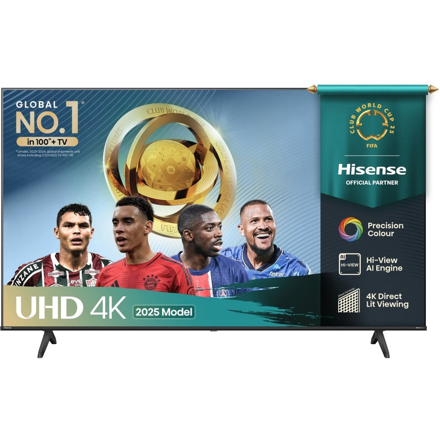 Hisense 55E6QTUK 55'' 4K UHD HDR LED TV with Freely