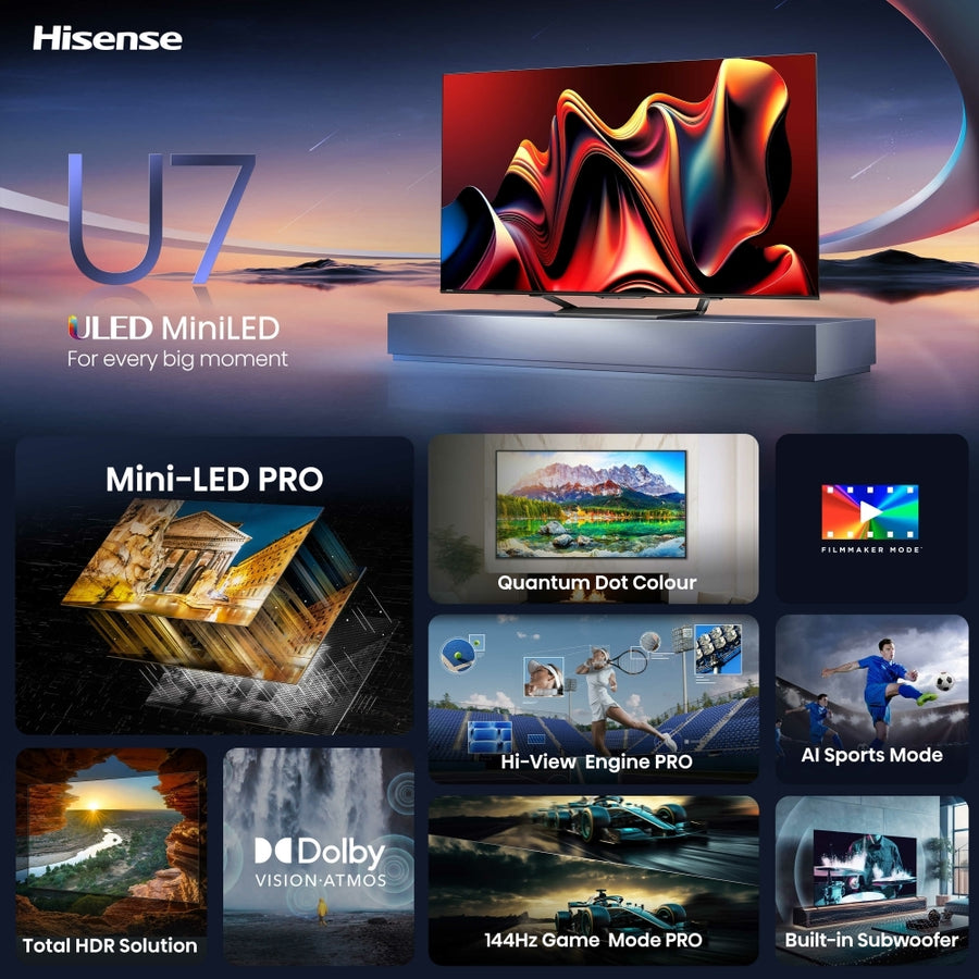 HISENSE 55U7NQTUK 55