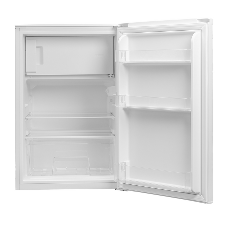 SIA SFR55WH Undercounter Freestanding Fridge with Ice Box - White