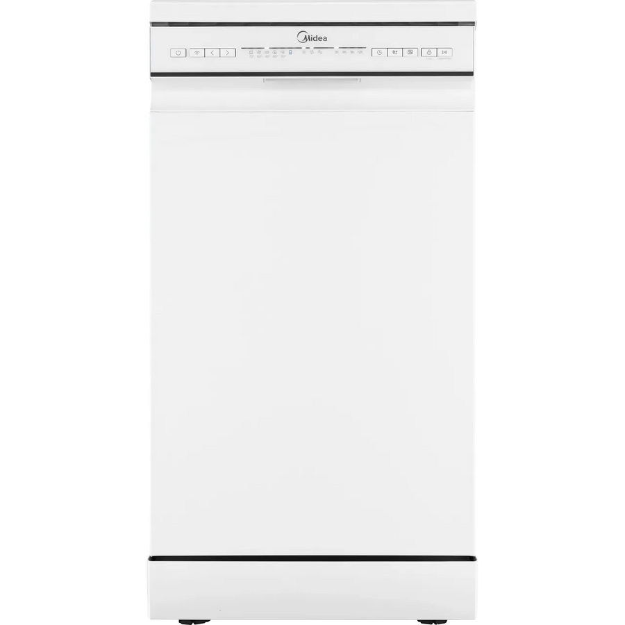Midea MDWEF1034CW Slimline 10 Place Dishwasher 45cm – White