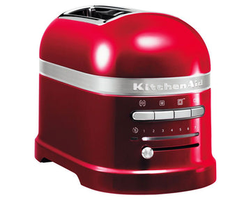 KitchenAid 5KMT2204BCA Artisan 2 Slice Toaster In Candy Apple Red