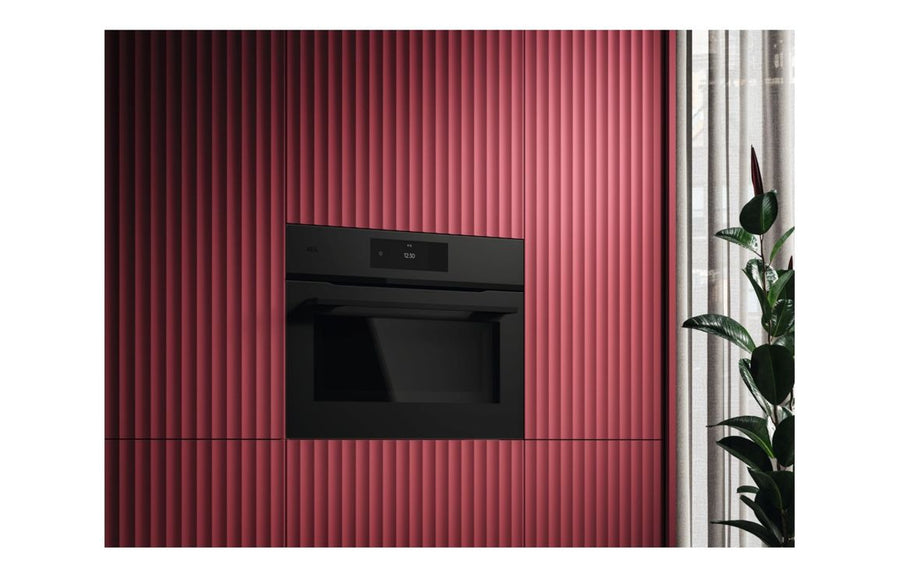 AEG 8000 NKK8N721T built-in Microwave & Oven - Matt Black