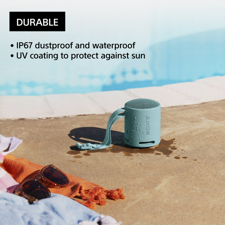 SONY SRS-XB100 Portable Bluetooth Speaker - Blue