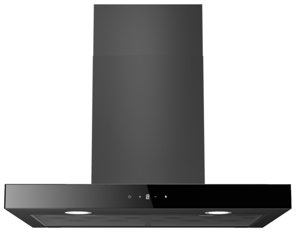Cata UBSBOX70BK 70cm T-bar Chimney hood - Black