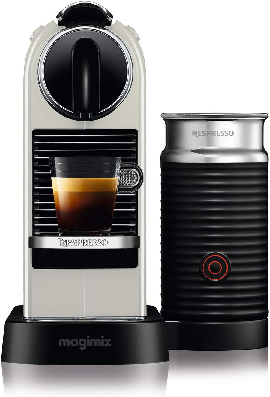 Magimix 11319 CitiZ and Milk Nespresso Coffee Machine White Basil Knipe Electrics