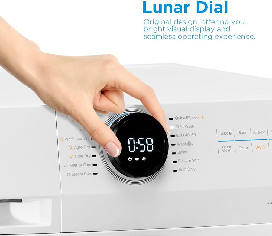 Midea MF20ED80WB 8kg/6kg Washer dryer - White