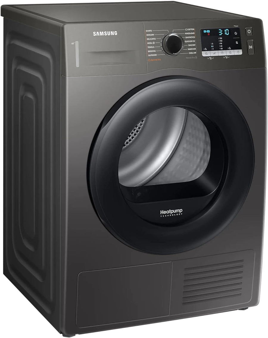 Samsung DV80TA020AX 8kg Heat pump Condenser Dryer [Free 5-year parts & labour guarantee]