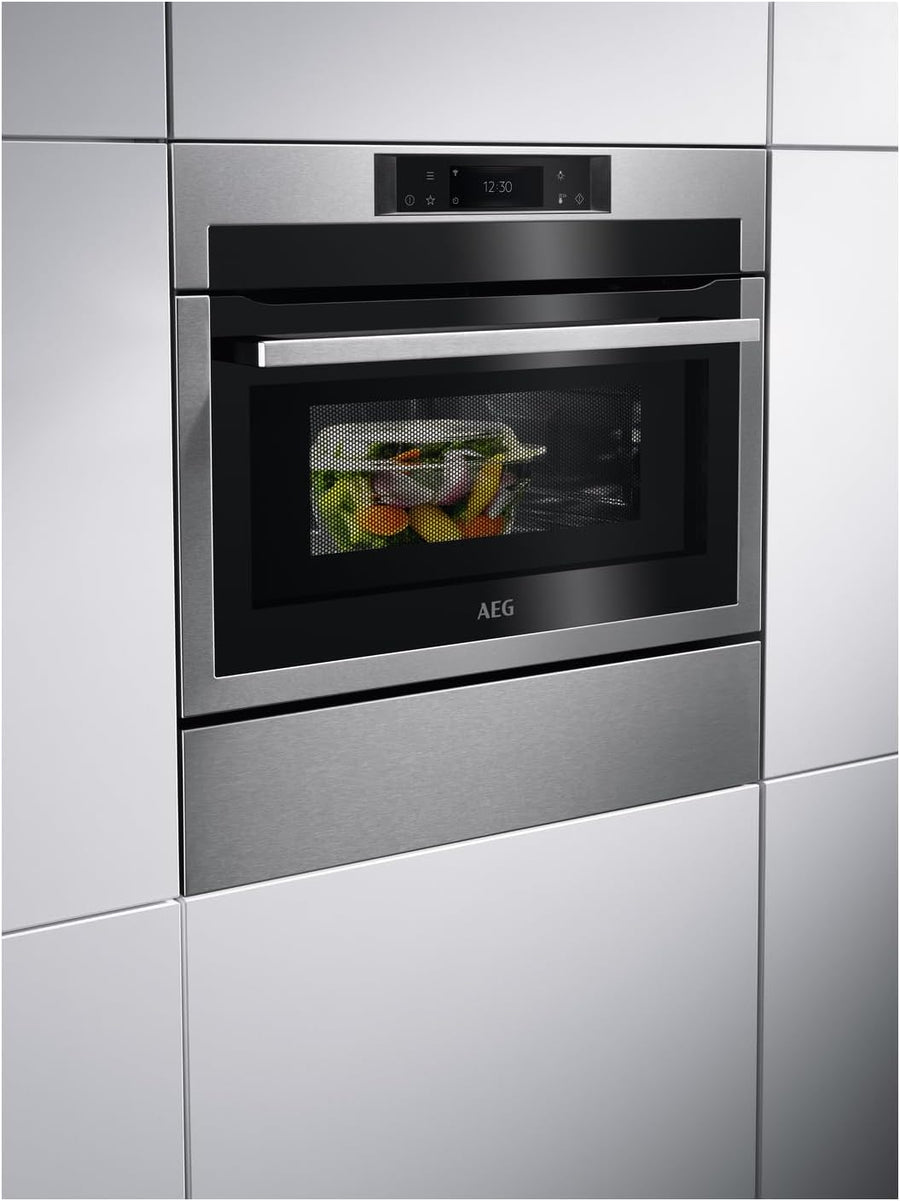 AEG KME761080M CombiQuick Compact Microwave/ Multifunction Oven