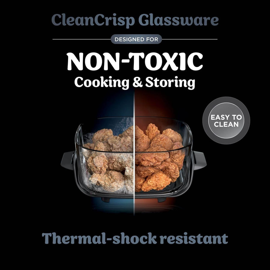 NINJA CRISPi FN101UKGY 4-in-1 Portable Air Fryer - Cyber Space