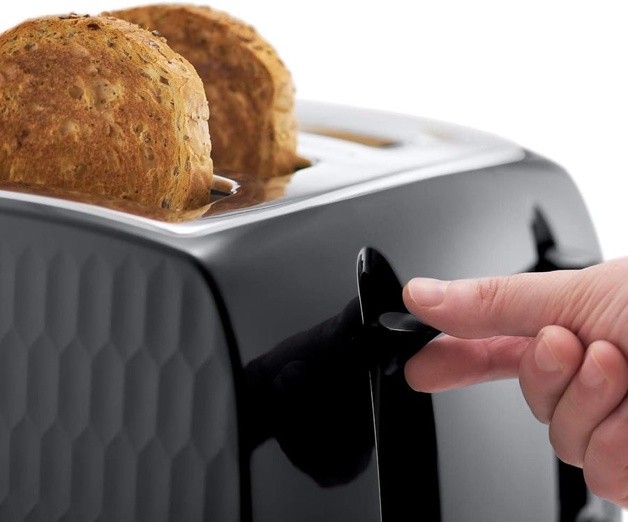 Russell Hobbs 26071 Honeycomb 4-slice toaster - Black