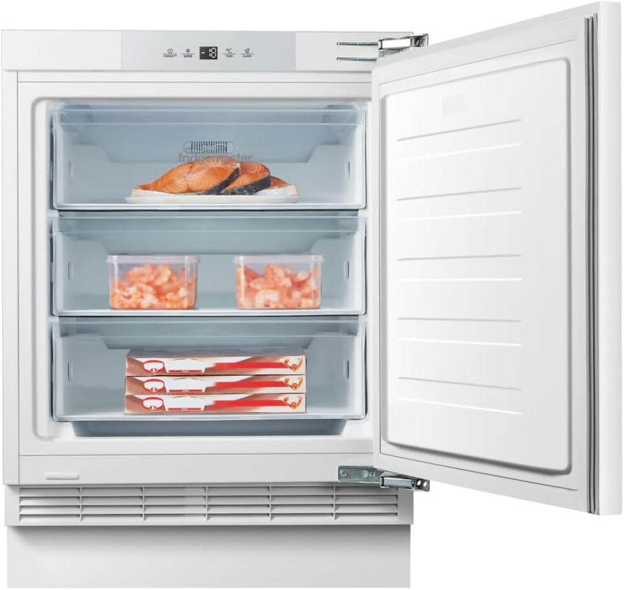 Fridgemaster MBUZ6097MF Integrated Under Counter Freezer