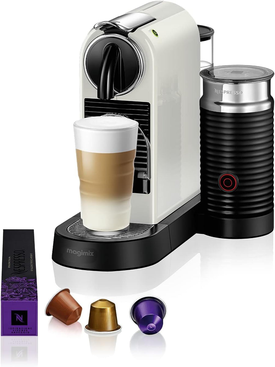 Magimix 11319 CitiZ and Milk Nespresso Coffee Machine - White