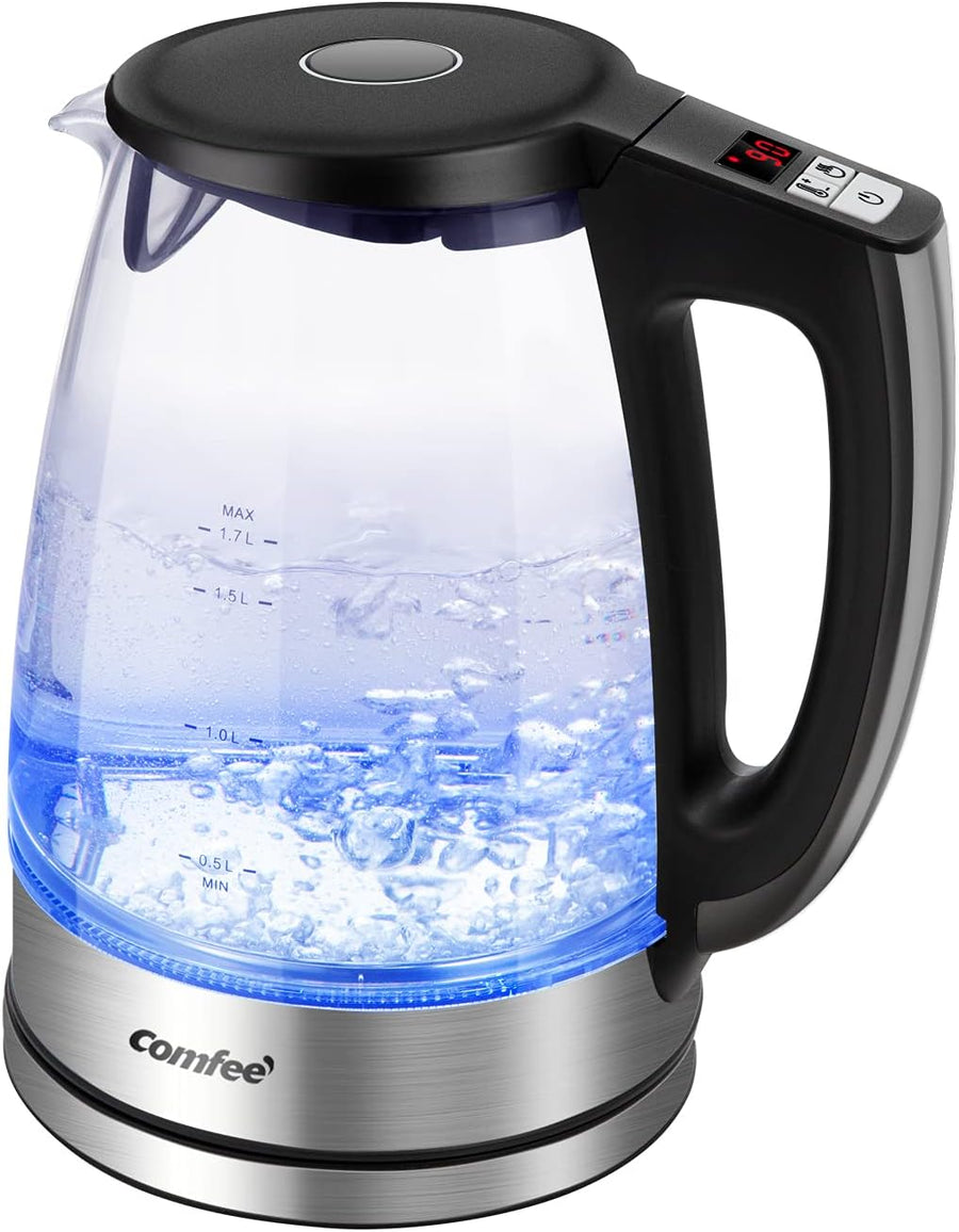 COMFMK-17G02C2-E5 1.7 Litre Digital Glass Kettle