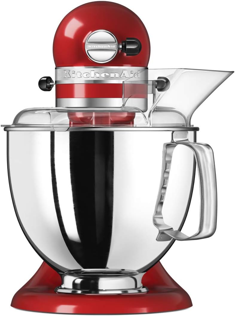 KitchenAid 5KSM175PSBER Artisan 4.8L Stand Mixer - Empire Red [Attachment Cover Missing][Display Model]