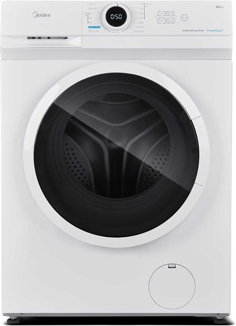 Midea MF10EW80BB 8kg 1400rpm Washing Machine [2-Year Parts & Labour Warranty]