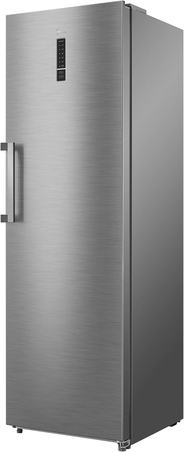 Midea MDRD502MTE46 Tall Larder Fridge - Inox