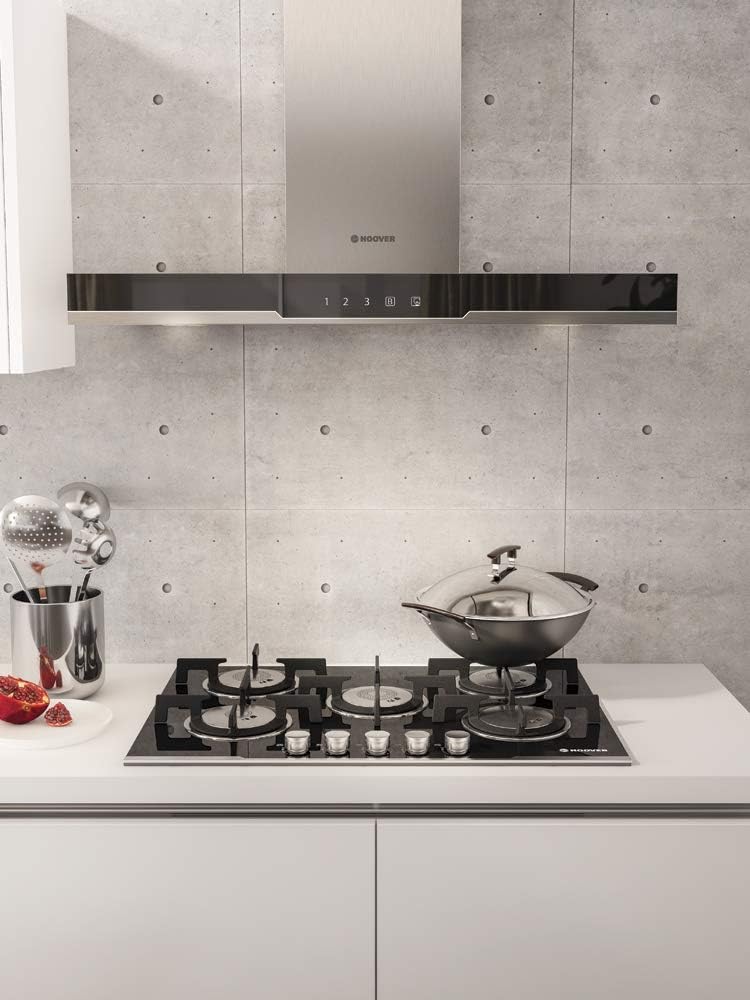Hoover HDSV985B 90cm T-Shaped Chimney Hood