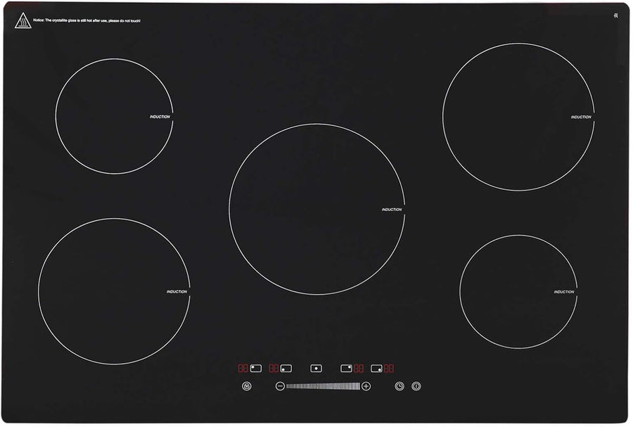 SIA INDH75BL 75cm 5 zone Induction Hob