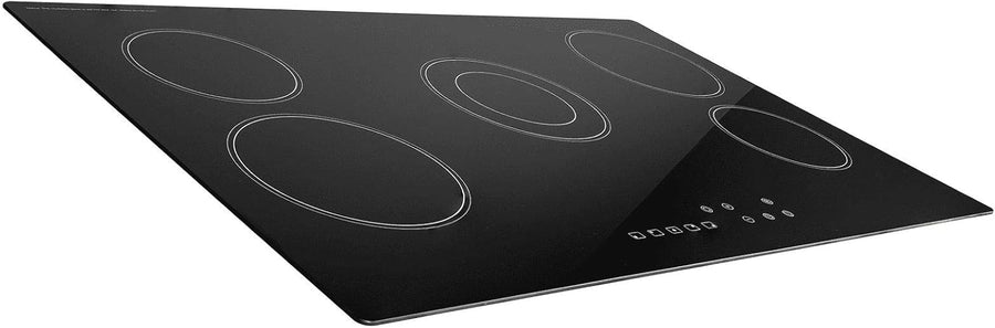 SIA CERH90BL 90cm 5 zone Ceramic Hob