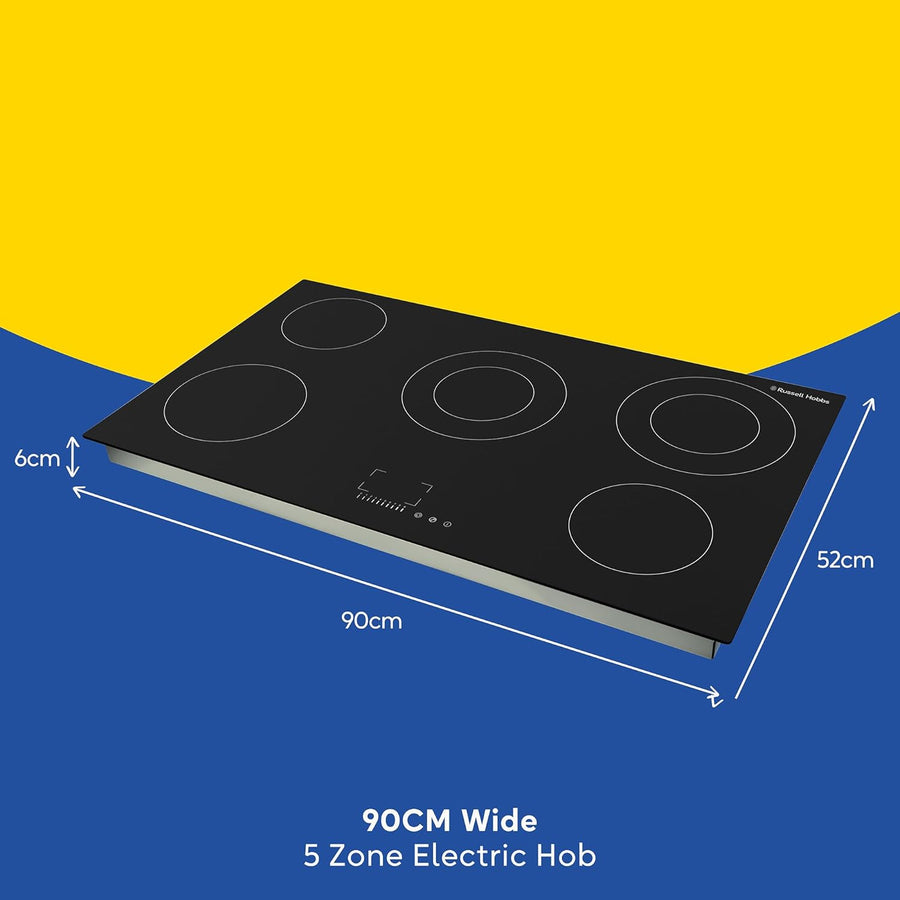 Russell Hobbs RH90EH7011 90cm Ceramic Touch Control Hob